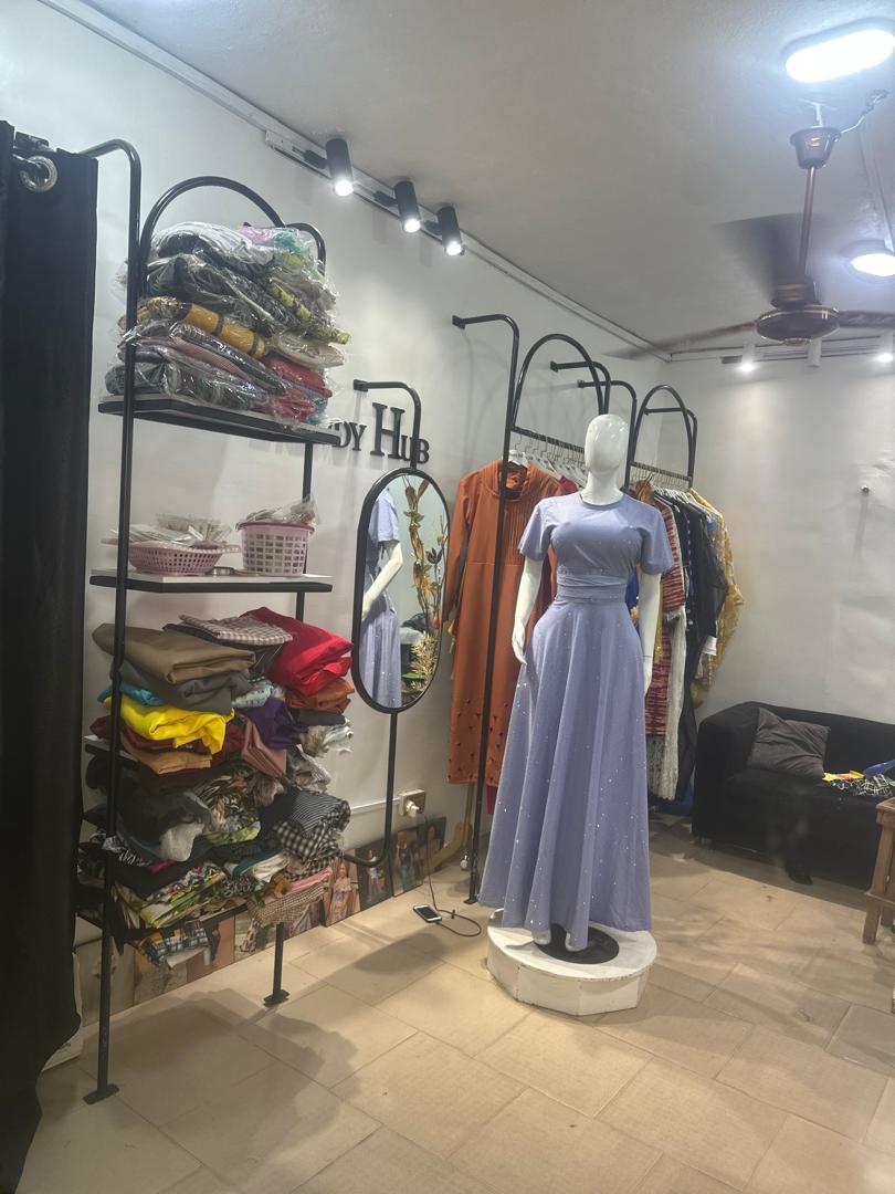 Sparkle Lavender A-Line Gown